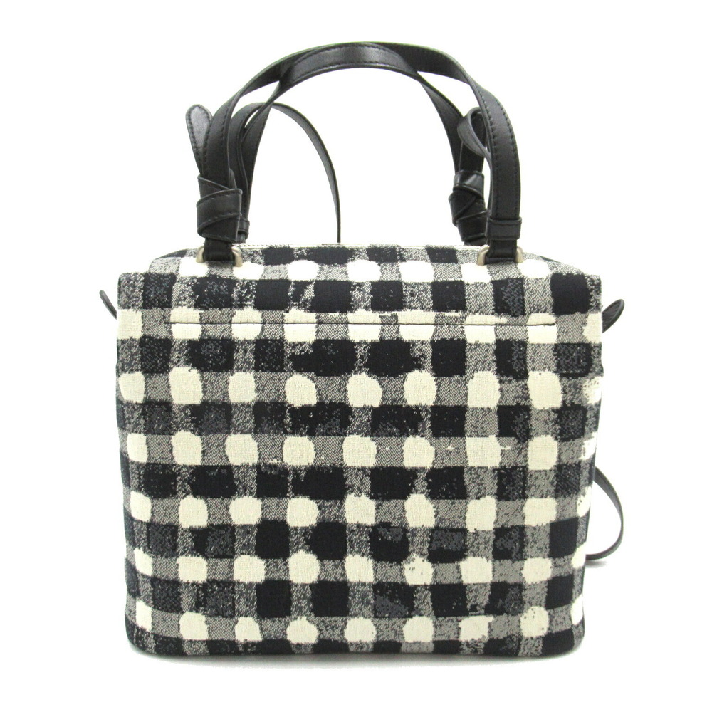 Celine Small Soft Cube Canvas 2way Shoulder Bag B… - image 2